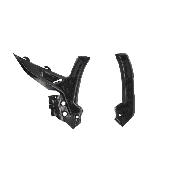Acerbis X-GRIP vázvédők, fekete/narancssárga, 3, nordicamoto.ro