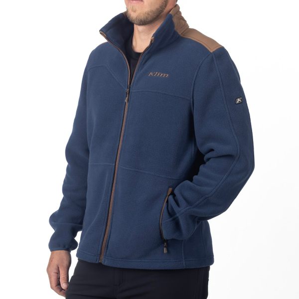 Geaca Snowmobil Klim Teton Crest Fleece Mid Layer Black, 16, nordicamoto.ro
