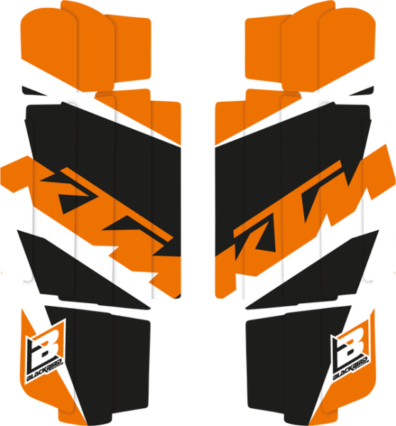 Dream Rad Louver Decals Black, Orange, 1, nordicamoto.ro