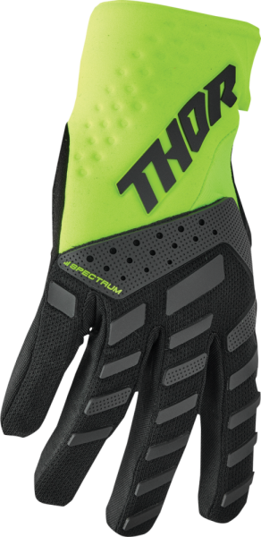 Mănuși copii Thor Spectrum Acid Yellow/Black M, 4, nordicamoto.ro