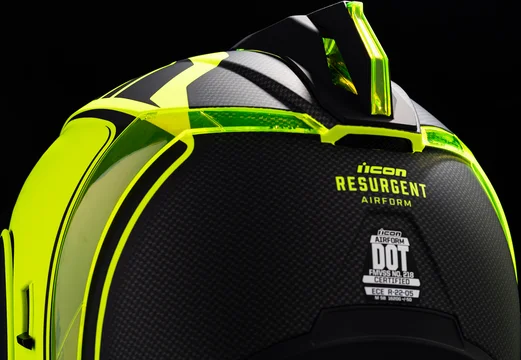 Casca Icon Airform™ Resurgent Hi-Vis 2XL, 6, nordicamoto.ro