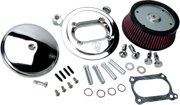 Big Sucker Stage I Air Filter Kit With Standard Filter Black, Red, 1, nordicamoto.ro