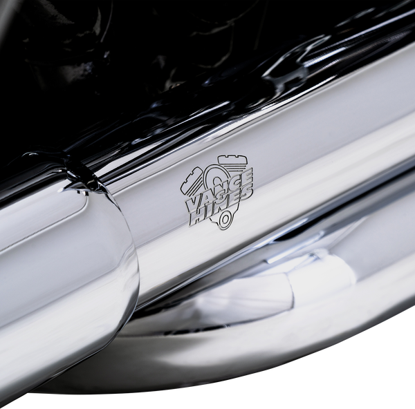 Dresser Duals Header System Chrome, 3, nordicamoto.ro