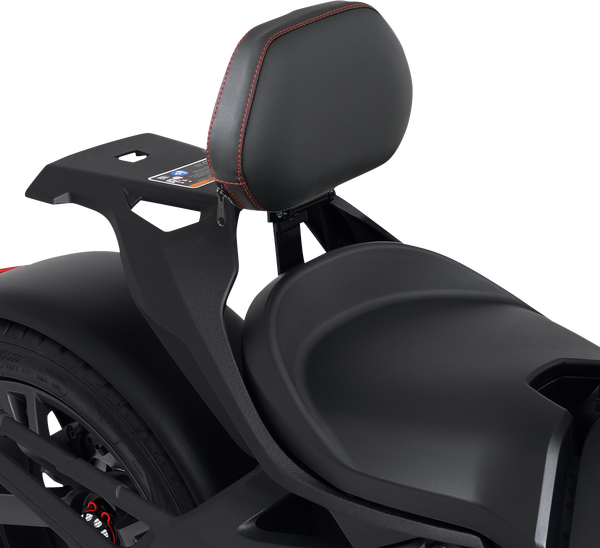 Quick-detach Backrest Black, 1, nordicamoto.ro