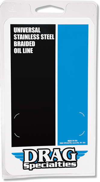 Universal Braided Oil Line Stainless Steel, 1, nordicamoto.ro
