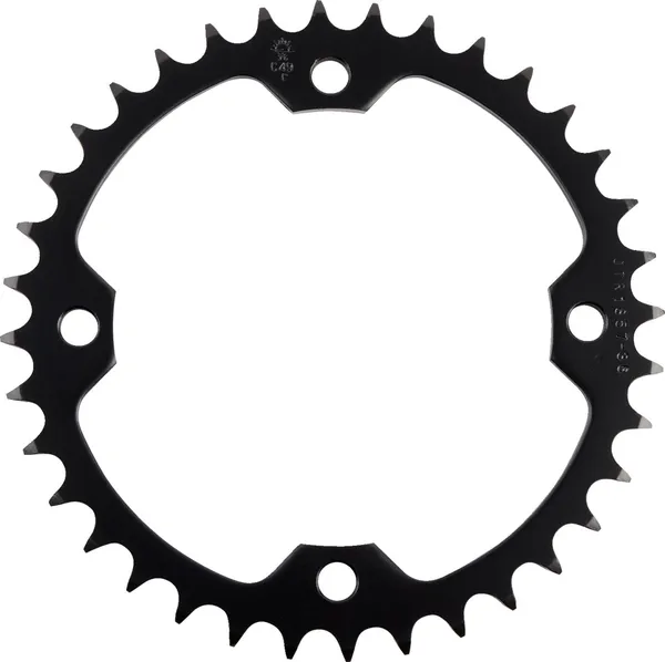 JT SPROCKETS Acél hátsó lánckerék, fekete, 1, nordicamoto.ro
