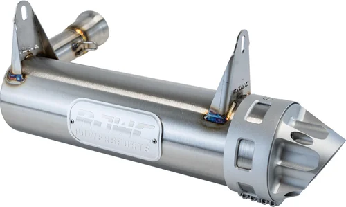 Mud Editon Slip-on Muffler Silver, 1, nordicamoto.ro