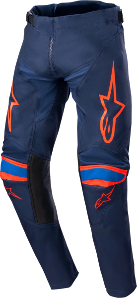 Pantaloni Copii Alpinestars Racer Narin Navy/Orange 26, 5, nordicamoto.ro