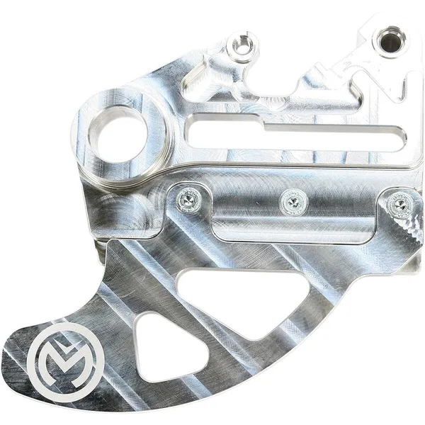 MOOSE RACING Pro Shark Fin Disc Protectors With Brake Carrier Silver, 1, nordicamoto.ro