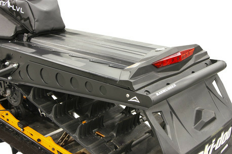 Skinz Rear Bumper Flat Black 2015- Ski Doo Rev XP / XM 174" T3, 1, nordicamoto.ro