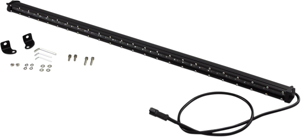 Single-row Led Light Bar Black, 1, nordicamoto.ro