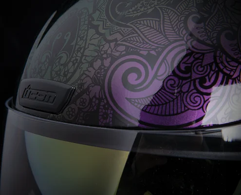 Airform Chantilly Opal Helmet Purple L, 7, nordicamoto.ro