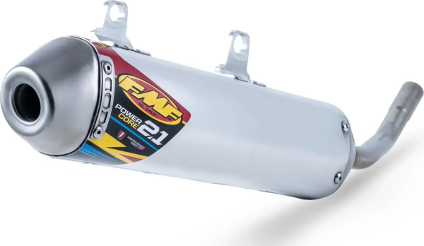 Powercore 2.1 Slip-on Silencer Aluminium Silver, 1, nordicamoto.ro