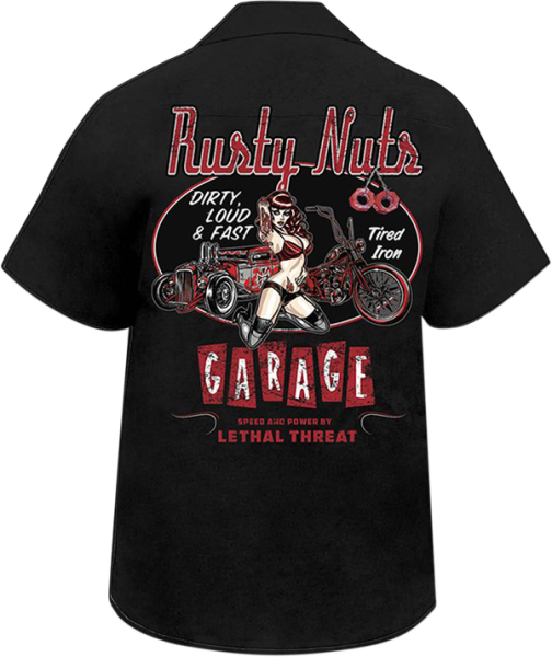 Rusty Nuts Shirt Black 4XL, 3, nordicamoto.ro
