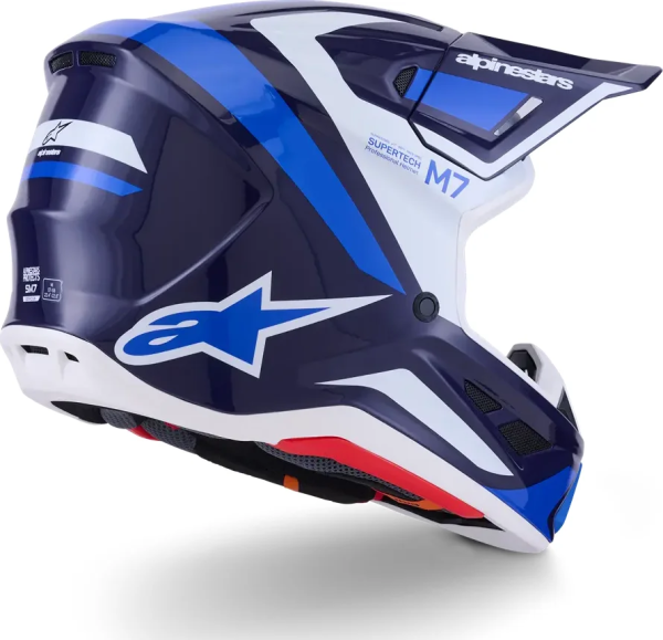 Alpinestars SM7 Rise kék XL bukósisak, 7, nordicamoto.ro