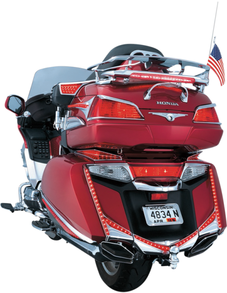 Led Rear Fender Tip Red, 3, nordicamoto.ro
