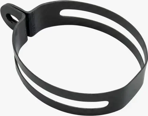 Muffler Clamp Black, 1, nordicamoto.ro