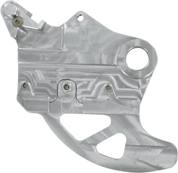 MOOSE RACING Pro Shark Fin tárcsavédő fék tartóval, ezüst, 2, nordicamoto.ro