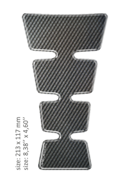 Resin/soft Touch Tank Pad Gray, 1, nordicamoto.ro