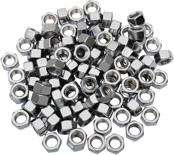 Hex Nuts Silver, 2, nordicamoto.ro