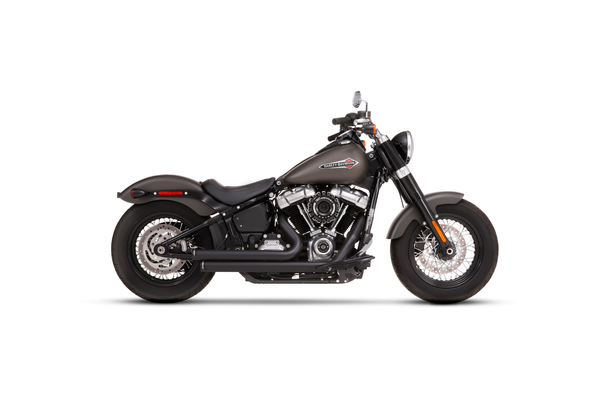 Exhaust System 2 Into 1 Softail 18+ Black, 2, nordicamoto.ro