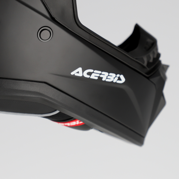 Acerbis Attack teljes arcú sisak, matt fekete, XXL, 3, nordicamoto.ro