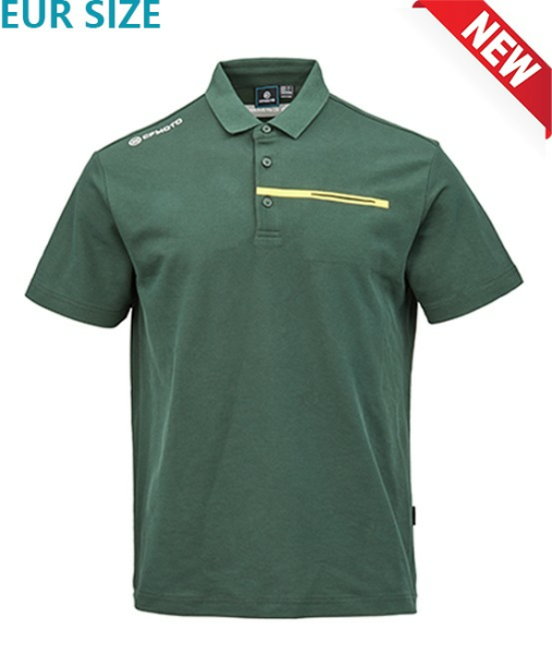 TRICOU POLO – VERDE/GALBEN CFMOTO, 1, nordicamoto.ro