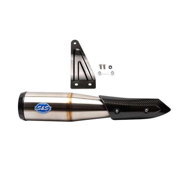 Grand National Ec Slip-on Mufflers Black, Natural, 1, nordicamoto.ro