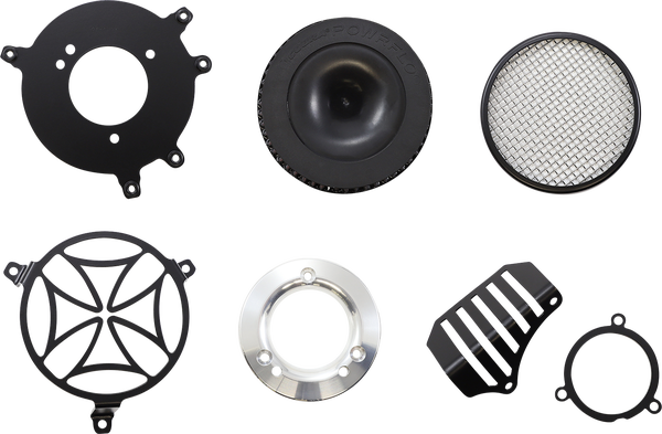 Air Cleaner Kit Black, 2, nordicamoto.ro