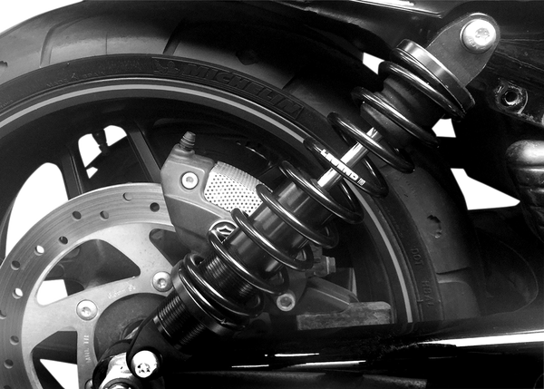 Revo V-rod Coil Suspension Black, Anodized, 2, nordicamoto.ro