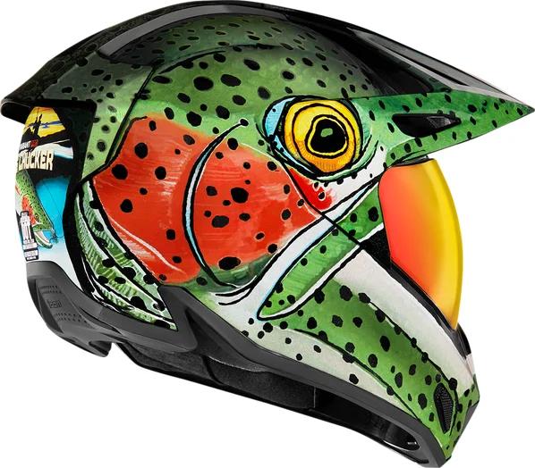 Casca Icon Variant Pro Bug Chucker Green XS, 9, nordicamoto.ro