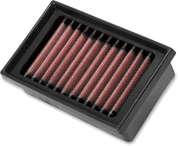 High-flow Air Filter Black, Red, 1, nordicamoto.ro