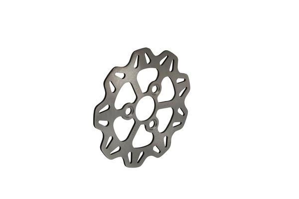 Vee-series Scooter Brake Rotor Silver, Stainless Steel, 1, nordicamoto.ro