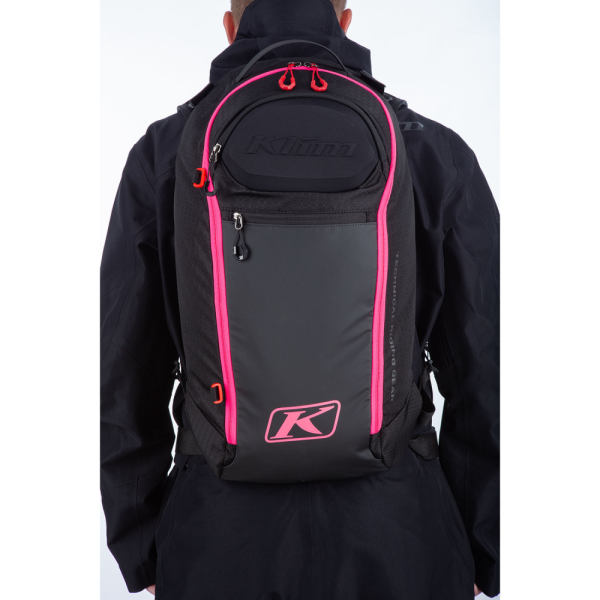 Klim Krew 16 Black motoros hátizsák – Knockout Pink, 20, nordicamoto.ro