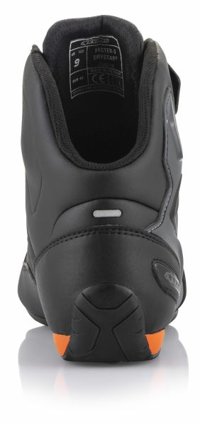 Alpinestars Faster-3 Drystar csizma – fekete/szürke/narancssárga, 4, nordicamoto.ro