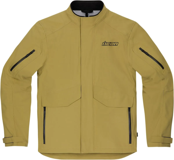 Geaca Textil Icon Stormhawk Brown 2XL, 1, nordicamoto.ro