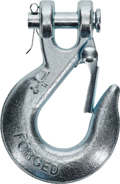Winch Clevis Hook Silver, 2, nordicamoto.ro