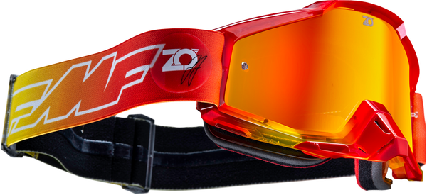 Ochelari FMF Powerbomb Osborne Yellow/Orange, 3, nordicamoto.ro