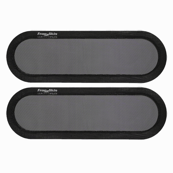 Frogzskin téglalap 41,3 x 127 mm külső átmérő – 28,5 x 114 mm belső átmérő (2 darabos készlet), 1, nordicamoto.ro
