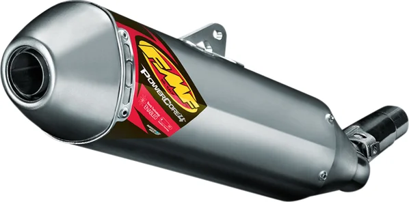 FMF Powercore 4 Hex Slip-on Muffler Raw, 1, nordicamoto.ro