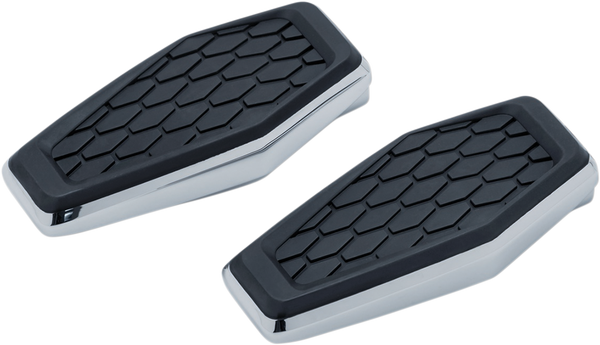 Hex Foot Pegs Black, Chrome, 2, nordicamoto.ro