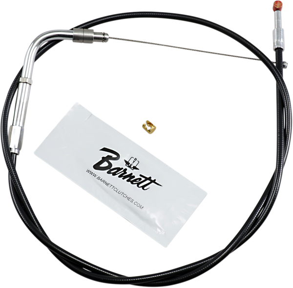 Black Vinyl Throttle/idle Cable Black +76 mm (3''), 1, nordicamoto.ro