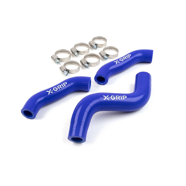 Szilikon hűtőcső-készlet KTM/HUSQ/GASGAS 450/500 modellekhez – kék, 1, nordicamoto.ro