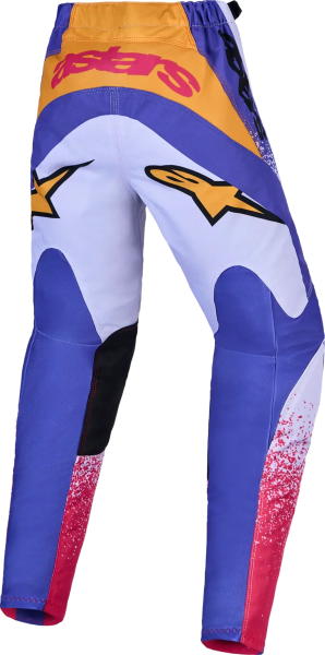 Alpinestars Fluid Drag gyereknadrág, lila/kék/arany, 22-es méret, 3, nordicamoto.ro