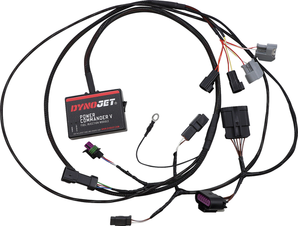 Power Commander V – fekete, piros, 2, nordicamoto.ro