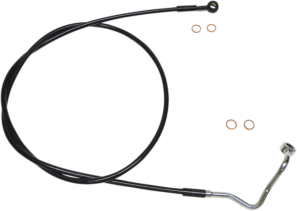Xr Stainless Upper Brake Line Black Oversize [+152 mm (6'')], 1, nordicamoto.ro