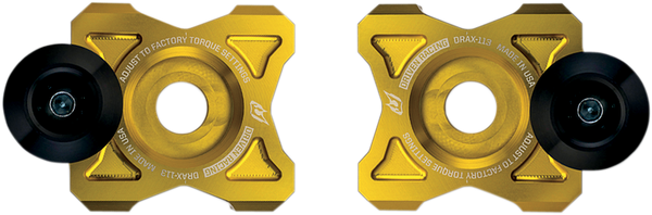 Axle Block Sliders Gold, 1, nordicamoto.ro