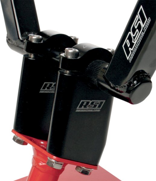 Angled Handlebar Risers Black, 1, nordicamoto.ro