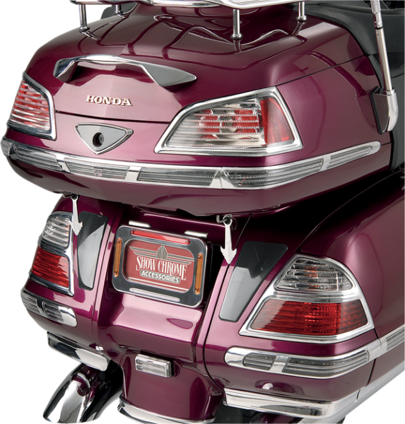 Led Trunk And Saddlebag Molding Insert Kit Chrome, 1, nordicamoto.ro