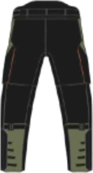 KTM TERRA ADVENTURE V3 nadrág – fekete/zöld – XXXL/40, 1, nordicamoto.ro
